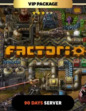 Factorio 90 days Private Server - VIP Package