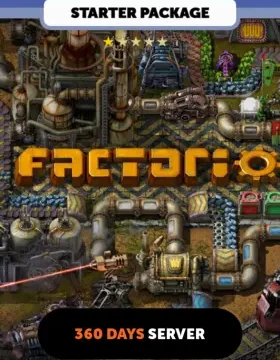 Factorio 360 days Private Server - Starter Package