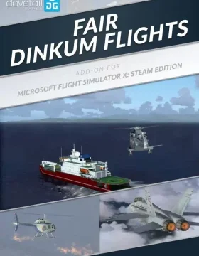Microsoft Flight Simulator X: Steam Edition: Fair Dinkum Flights Add-On