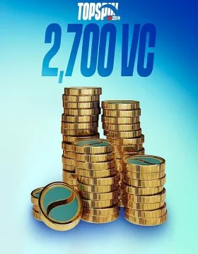 TopSpin 2K25 - 2,700 Virtual Currency Pack EU XBOX One / Xbox Series X|S CD Key