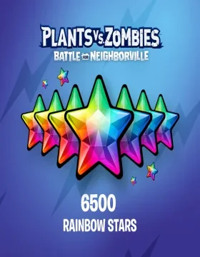 Plants vs. Zombies: Battle for Neighborville - 6500 Rainbow Stars DLC XBOX One / Xbox Series X|S CD Key