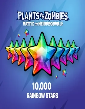 Plants vs. Zombies: Battle for Neighborville - 10000 Rainbow Stars DLC XBOX One / Xbox Series X|S CD Key