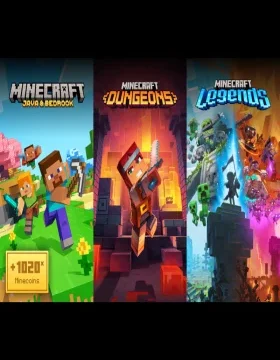 Minecraft Triple Bundle EU XBOX One / Xbox Series X|S CD Key